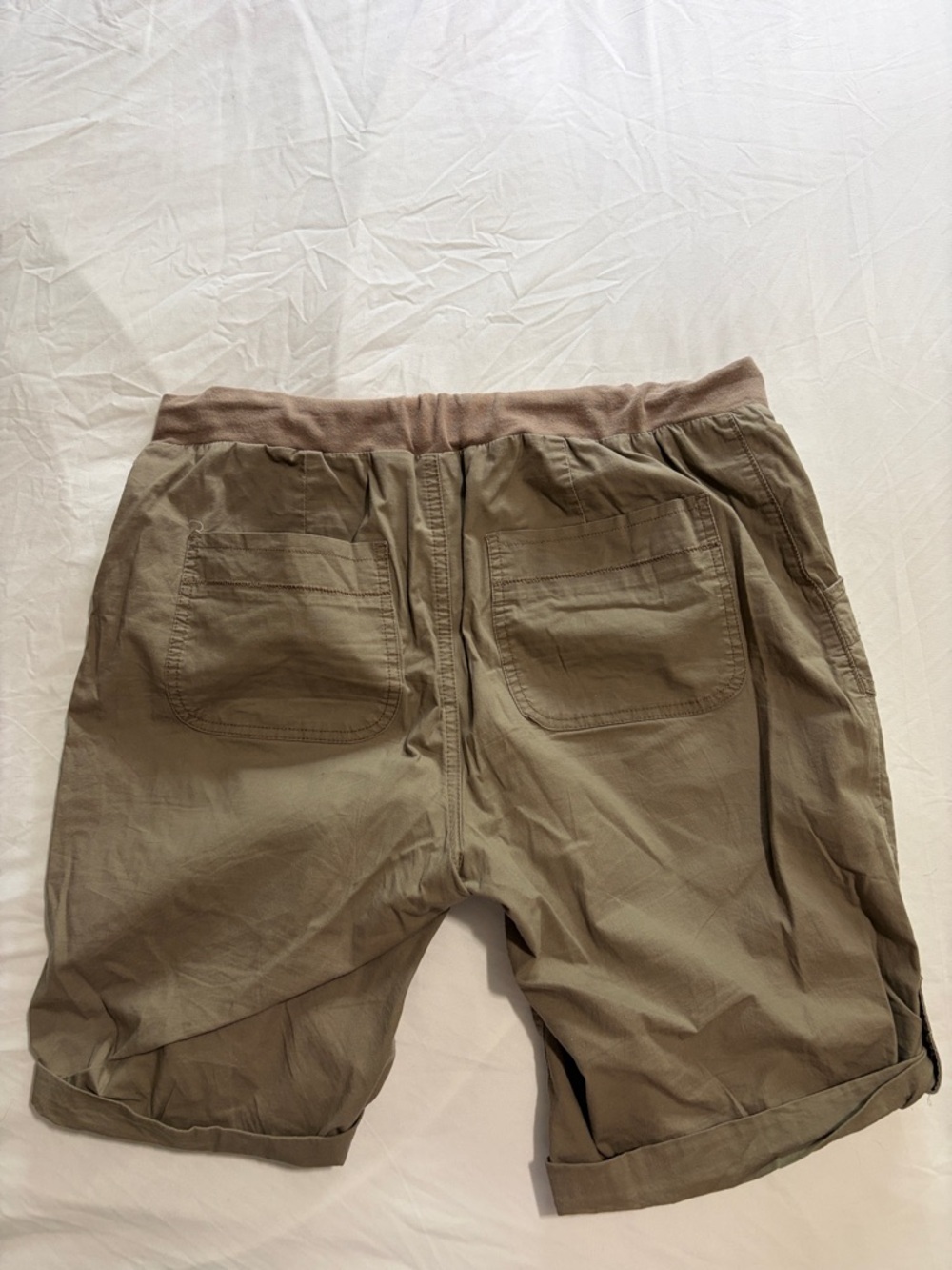 Cato Olive Green Embroidered Women’s Bermuda Shorts - Picture 8 of 9